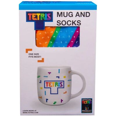 Set Tazza e Calzini Tetris di Fizz Creations - Regalo Retro Set Tazza e Calzini Tetris di Fizz Creations - Regalo Retro
