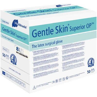 Meditrade Latexchirurgische Handschuhe - Handschuhe, steril, puderfrei, hohe Hygienestandards, für chirurgischen Einsatz Meditrade Latexchirurgische Handschuhe - Handschuhe, steril, puderfrei, hohe Hygienestandards, für chirurgischen Einsatz