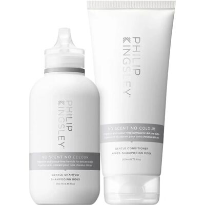 Philip Kingsley No Scent No Colour Shampoo & Conditioner Set - Shampoo and Conditioner for Sensitive Scalps Philip Kingsley No Scent No Colour Shampoo & Conditioner Set - Shampoo and Conditioner for Sensitive Scalps