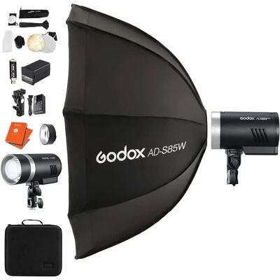 Godox - Ad300 Pro 300ws - 85cm Softbox - Studio Flash Godox - Ad300 Pro 300ws - 85cm Softbox - Studio Flash