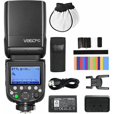 Godox V860iii-C Speedlite Kit for Canon - Wireless TTL & HSS Godox V860iii-C Speedlite Kit for Canon - Wireless TTL & HSS