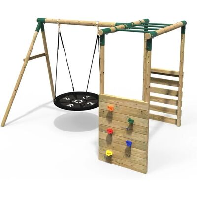 Rebo - Mercury - Green - Monkey Bars - Swing Set Rebo - Mercury - Green - Monkey Bars - Swing Set