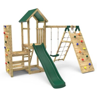 Bear+ - Rebo - Wooden - Vertical Rock Wall - Playset Bear+ - Rebo - Wooden - Vertical Rock Wall - Playset