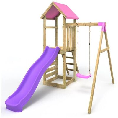 Rebo - Adventure - Pink - Wood - Playset Rebo - Adventure - Pink - Wood - Playset