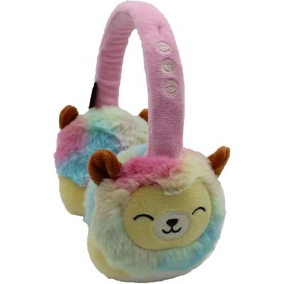 Lazerbuilt Ltd Squishmallows - Leonard Leul Căști Bluetooth din Pluș Lazerbuilt Ltd Squishmallows - Leonard Leul Căști Bluetooth din Pluș