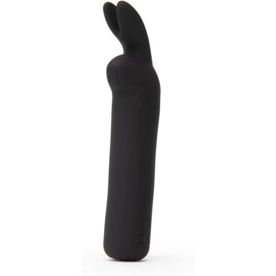 Happy Rabbit Oplaadbare Konijnenoren Bullet Vibrator - Zwart Happy Rabbit Oplaadbare Konijnenoren Bullet Vibrator - Zwart