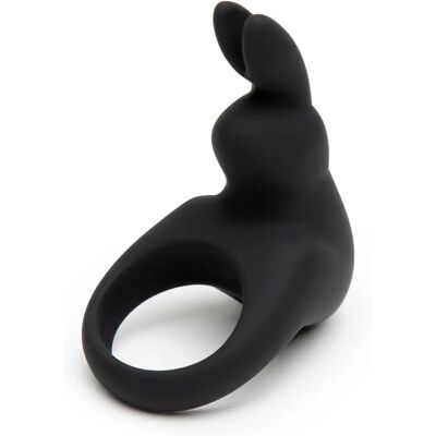 Happy Rabbit Oplaadbare Rabbit Cock Ring - Zwart Happy Rabbit Oplaadbare Rabbit Cock Ring - Zwart