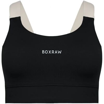 BoxRaw Alicia Sports-Bra - V-vorm Rug, Zwart, XS BoxRaw Alicia Sports-Bra - V-vorm Rug, Zwart, XS
