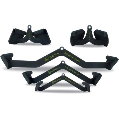 Nebula Power Grip Lat Pull Down Bar Attachments - Pack 5 Nebula Power Grip Lat Pull Down Bar Attachments - Pack 5