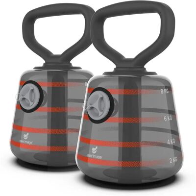New Image Fitt Bell Adjustable Kettlebell System - 16kg New Image Fitt Bell Adjustable Kettlebell System - 16kg