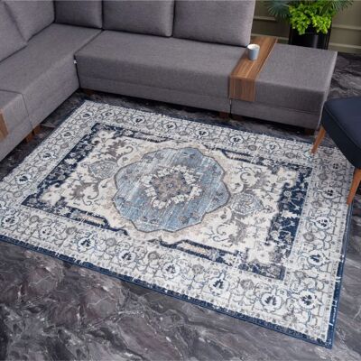 The Rugs - Montana Collection Vintage Rugs - Navy - Rug The Rugs - Montana Collection Vintage Rugs - Navy - Rug