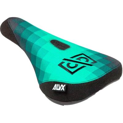 Selle de vélo Bsd ALVX Pivotal - Vert d'eau Kevlar Cordura - Publicité Selle de vélo Bsd ALVX Pivotal - Vert d'eau Kevlar Cordura - Publicité