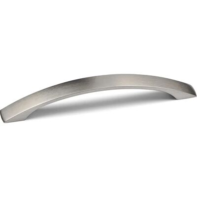 Handle & Home Brushed Nickel Bow Kitchen Cabinet Handle 160mm - cabinet handle Handle & Home Brushed Nickel Bow Kitchen Cabinet Handle 160mm - cabinet handle