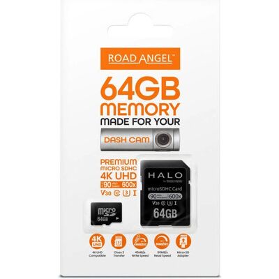 Road Angel RSD64 64GB MicroSD UHS-III - Memory Card Road Angel RSD64 64GB MicroSD UHS-III - Memory Card