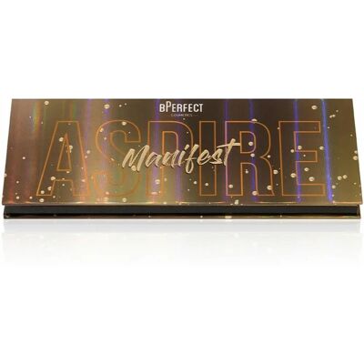 BPerfect Cosmetics BPerfect Manifest Aspire Eyeshadow Collection - Eyeshadow Palette 36g BPerfect Cosmetics BPerfect Manifest Aspire Eyeshadow Collection - Eyeshadow Palette 36g