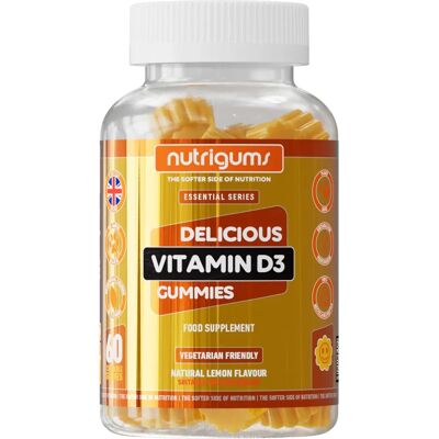 Nutrigums Lemon D3 Vitamin Gummy - Vitamins & Supplements Nutrigums Lemon D3 Vitamin Gummy - Vitamins & Supplements