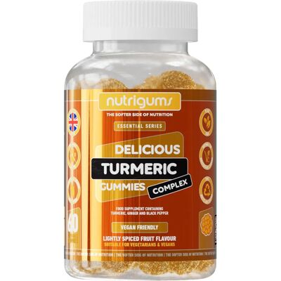 Nutrigums Turmeric Complex - Vegan Gummies - 60 pcs Nutrigums Turmeric Complex - Vegan Gummies - 60 pcs