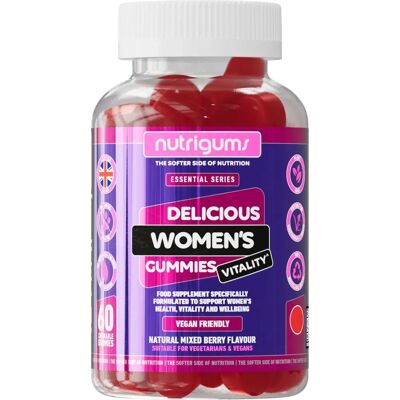 Nutrigums Womens Vitality - Natural Forest Fruit Gummies Nutrigums Womens Vitality - Natural Forest Fruit Gummies