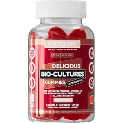 Nutrigums Bio-Cultures Microbiome Probiotics - 60 Gummies Nutrigums Bio-Cultures Microbiome Probiotics - 60 Gummies