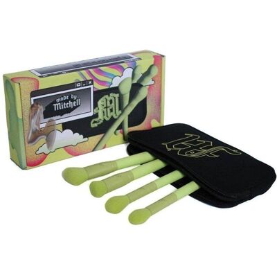 Mitchell - 4 Piece Face Brush Set - One Size - Unisex - Makeup brush set Mitchell - 4 Piece Face Brush Set - One Size - Unisex - Makeup brush set