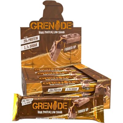 Grenade High Protein, Low Sugar Bar - Fudged Up Grenade High Protein, Low Sugar Bar - Fudged Up