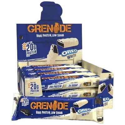 Grenade 5060811384435 Witte Eiwitreep - Hoog in Eiwitten, Laag in Suiker Grenade 5060811384435 Witte Eiwitreep - Hoog in Eiwitten, Laag in Suiker