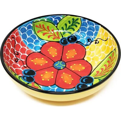 Verano - Classic Spanish Hand Painted - 26cm - Fish Scales - Bowl Verano - Classic Spanish Hand Painted - 26cm - Fish Scales - Bowl