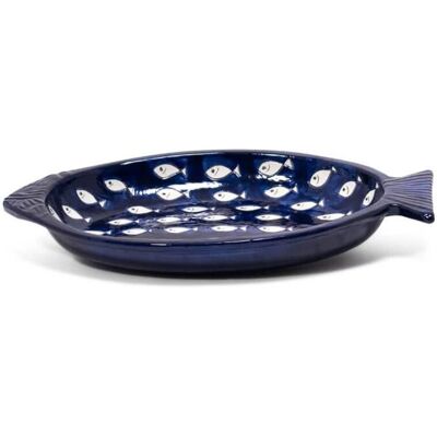 Verano - Signature Blue & White Fish - Size 41L x 25 cm, Ceramic - Dish Verano - Signature Blue & White Fish - Size 41L x 25 cm, Ceramic - Dish