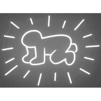 Sinal de néon Baby Radiante da Yellowpop Keith Haring - Figura decorativa de luz Sinal de néon Baby Radiante da Yellowpop Keith Haring - Figura decorativa de luz