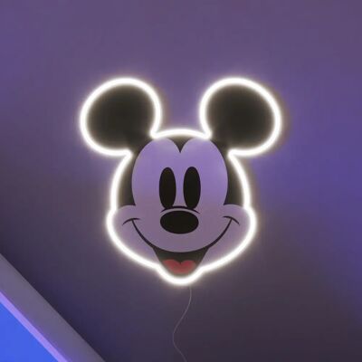 Segno al neon LED Mickey di Yellowpop - Bianco - Decorazione per la casa Segno al neon LED Mickey di Yellowpop - Bianco - Decorazione per la casa
