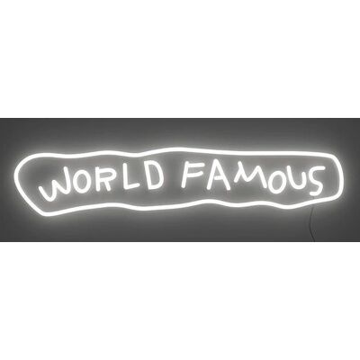 YELLOWPOP - YP X Basquiat - Branco - ONE SIZE - LED Neon YELLOWPOP - YP X Basquiat - Branco - ONE SIZE - LED Neon