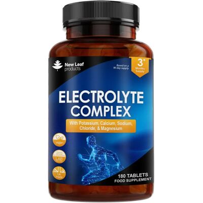 New Leaf Electrolytes Complex - High Strength Supplement for Hydration New Leaf Electrolytes Complex - High Strength Supplement for Hydration
