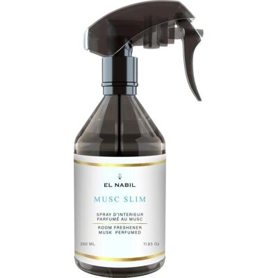 El Nabil Musc Slim - Fleurs Blanches Fruité - 350ml Spray D'intérieur - Publicité El Nabil Musc Slim - Fleurs Blanches Fruité - 350ml Spray D'intérieur - Publicité