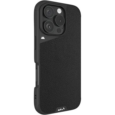 Mous - Limitless 6.0 - Preto Couro - MagSafe - Funda Mous - Limitless 6.0 - Preto Couro - MagSafe - Funda