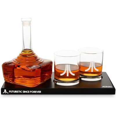 Atari Joystick Decanter Set - 750ML Decanter & 200ML Glasses Atari Joystick Decanter Set - 750ML Decanter & 200ML Glasses