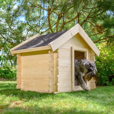 Timbela Holz Hundehütte Kleines Wasserdichtes Unterschlupf Timbela Holz Hundehütte Kleines Wasserdichtes Unterschlupf