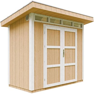 Caseta de Jardín Timbela SmartSide 3m2 con Suelo y Baldosas Bituminosas - Harvest Honey Caseta de Jardín Timbela SmartSide 3m2 con Suelo y Baldosas Bituminosas - Harvest Honey