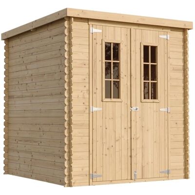 Timbela M309C - Caseta de almacenamiento jardín 204x204x200 cm - Cobertizo de madera Timbela M309C - Caseta de almacenamiento jardín 204x204x200 cm - Cobertizo de madera