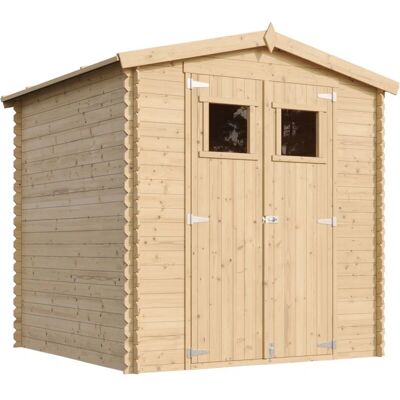 Timbela Wooden Garden Shed with Floor - Weatherproof, 3.53 m² Timbela Wooden Garden Shed with Floor - Weatherproof, 3.53 m²