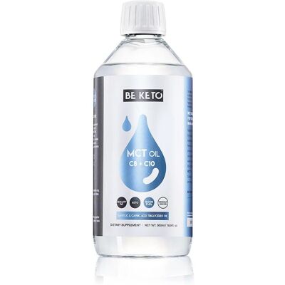 BeKeto Olej MCT C8+C10 - suplement diety 500 ml BeKeto Olej MCT C8+C10 - suplement diety 500 ml