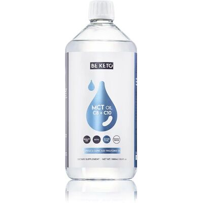 Be Keto MCT Öl C8+C10 - Nahrungsergänzung 1L Be Keto MCT Öl C8+C10 - Nahrungsergänzung 1L