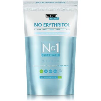 BeKeto Bio Organisch Erytrytol 500g - Süßstoff BeKeto Bio Organisch Erytrytol 500g - Süßstoff