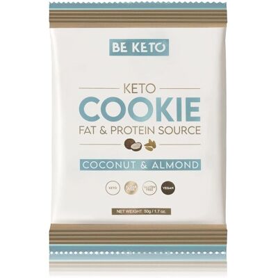 BeKeto Keto Cookie Kokosnuss & Mandel - Keto Cookie BeKeto Keto Cookie Kokosnuss & Mandel - Keto Cookie
