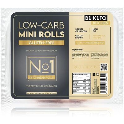 BeKeto Mandelmehl Glutenfreie Keto Brötchen - Brot BeKeto Mandelmehl Glutenfreie Keto Brötchen - Brot