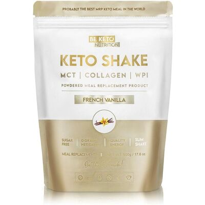 BeKeto Vanille Shake Keto - Complément alimentaire - Publicité BeKeto Vanille Shake Keto - Complément alimentaire - Publicité