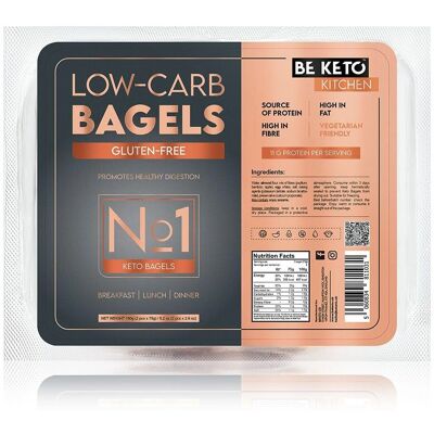 BeKeto BeKeto Glutenfreie Bagels - 150g BeKeto BeKeto Glutenfreie Bagels - 150g