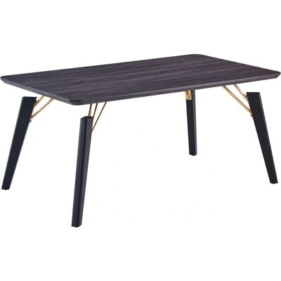 Life Interiors Mesa de comedor moderna Cosenza Lux - Negro Life Interiors Mesa de comedor moderna Cosenza Lux - Negro