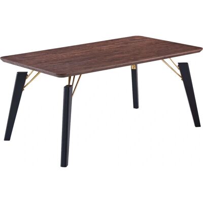 Life Interiors Cosenza Lux Mesa de comedor moderna nogal - Mesa de comedor Life Interiors Cosenza Lux Mesa de comedor moderna nogal - Mesa de comedor