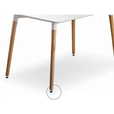 Mesa de comedor Halo de Life Interiors - Patas de madera maciza Mesa de comedor Halo de Life Interiors - Patas de madera maciza