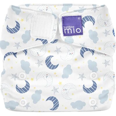 Bambino Mio Miosolo All-in-One Pieluszka - Niebieska/Biała Bambino Mio Miosolo All-in-One Pieluszka - Niebieska/Biała
